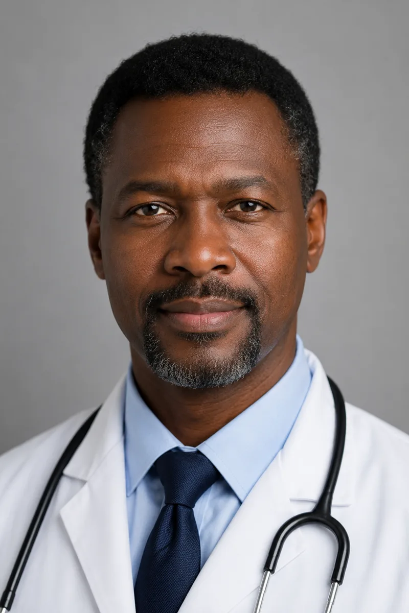 Portrait of Dr. Daniel Okafor.